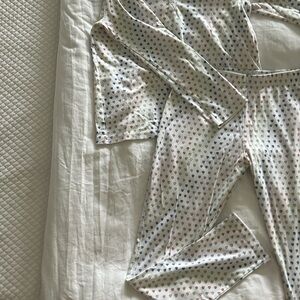 NEVER WORN disco heart roller rabbit pajamas